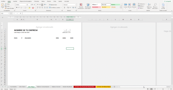 Sistema Contable en Excel - Imagen 9
